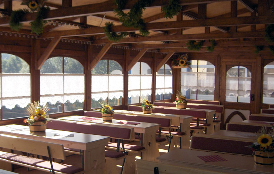 Hütte Ausstattungsbeispiel